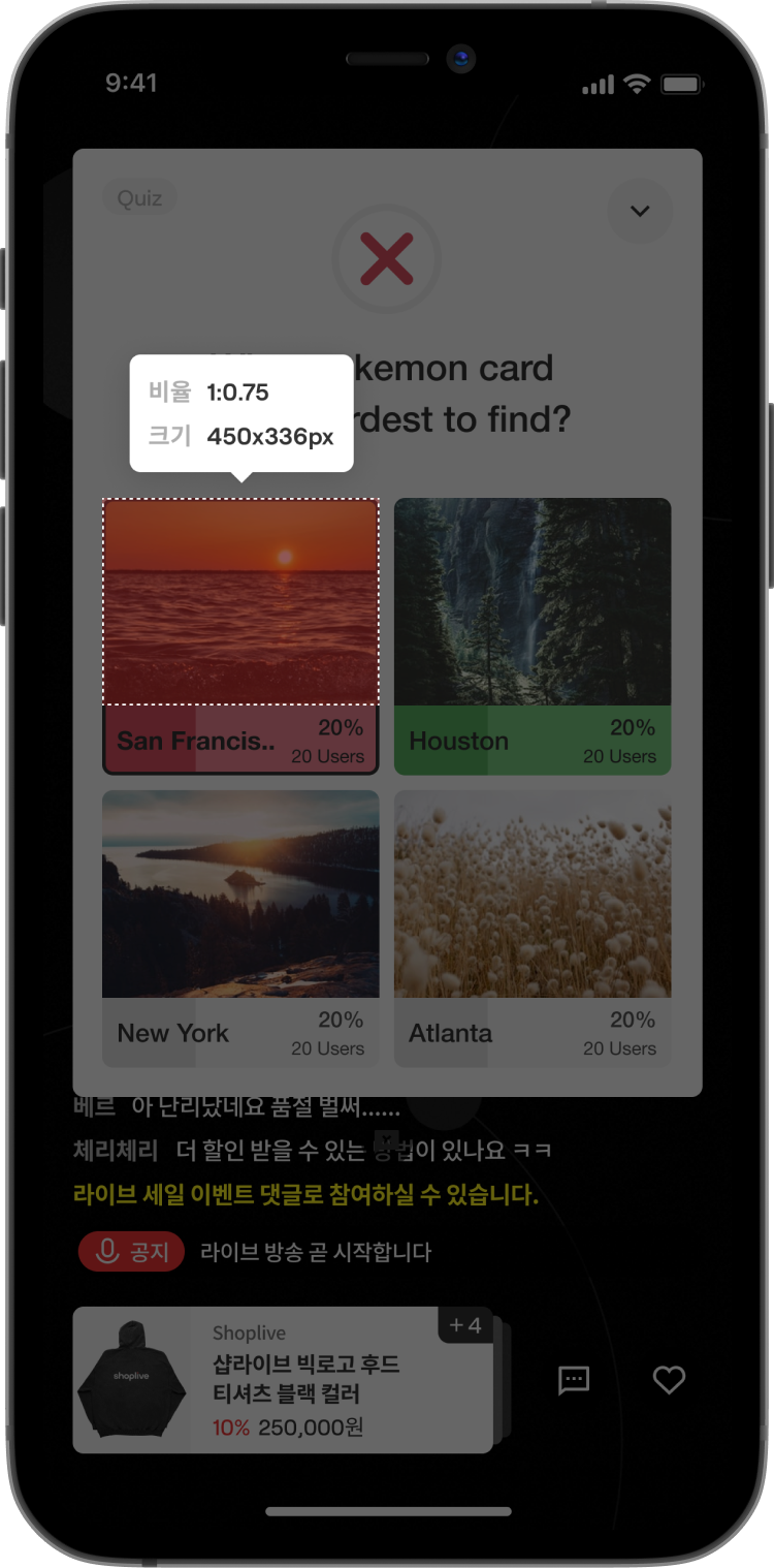 퀴즈 이미지 격자 유형