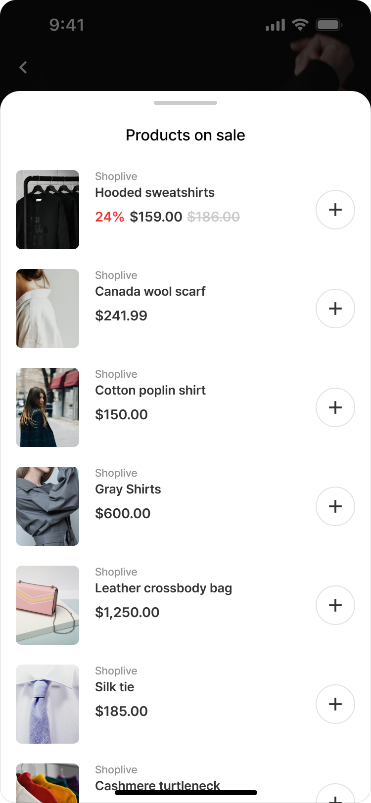 Shopify プラットフォームのショートフォームプレーヤーの基本
